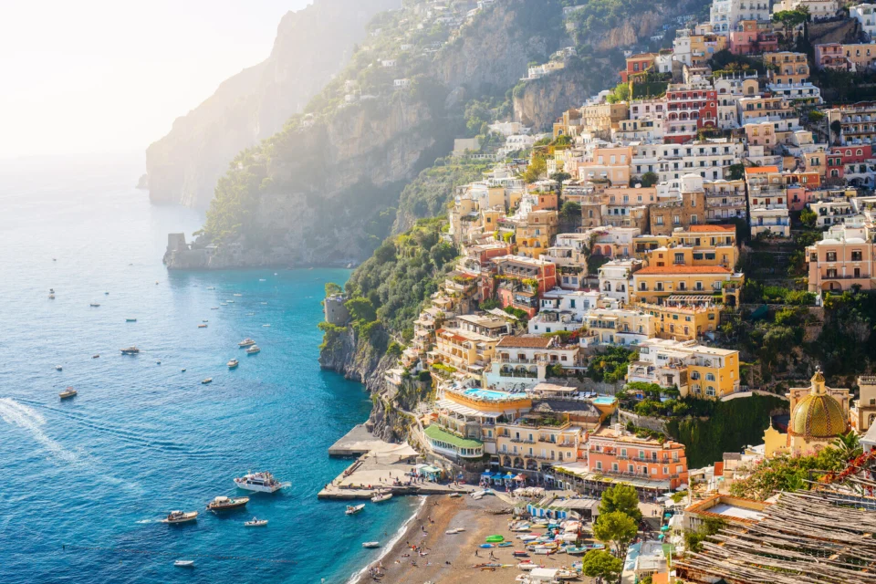 The Amalfi Coast as most people picture it