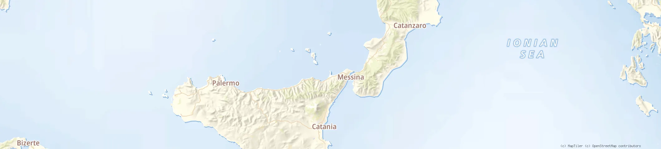 Map of Milazzo
