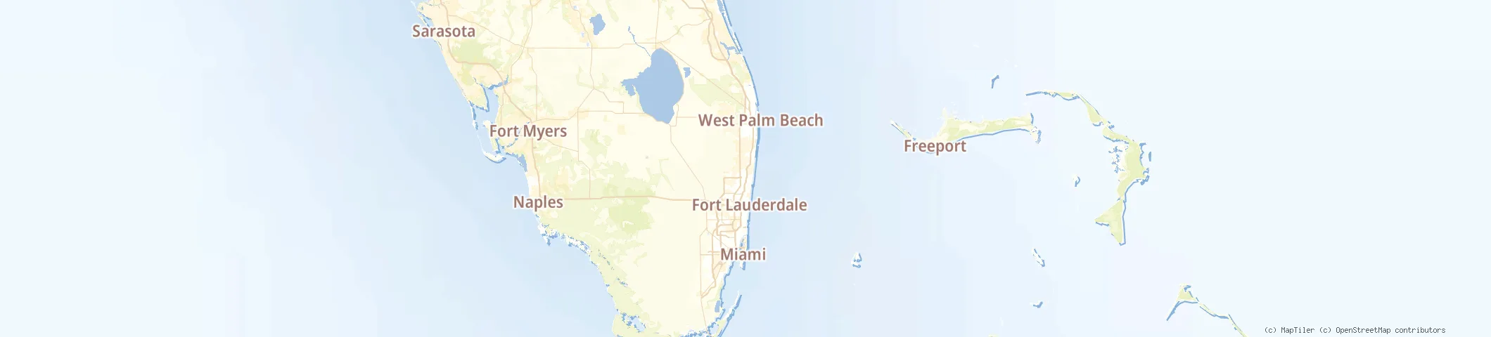 Map of Boca Raton, FL