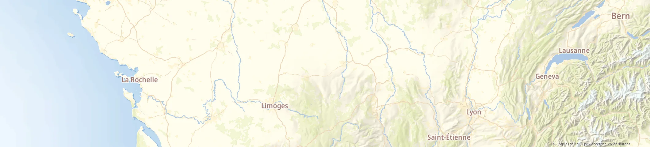 Map of Flexible - France, Italy, Bale