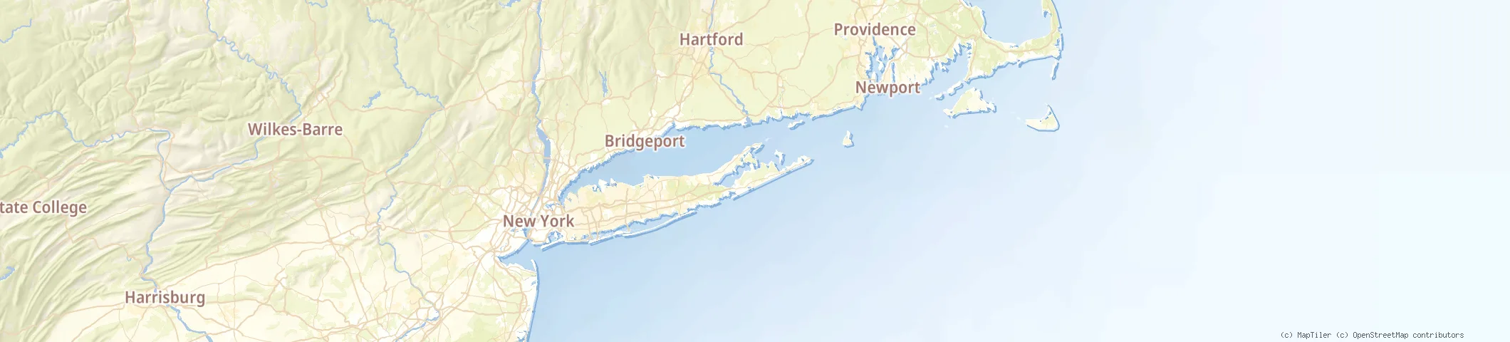 Map of Sag Harbor Long Island
