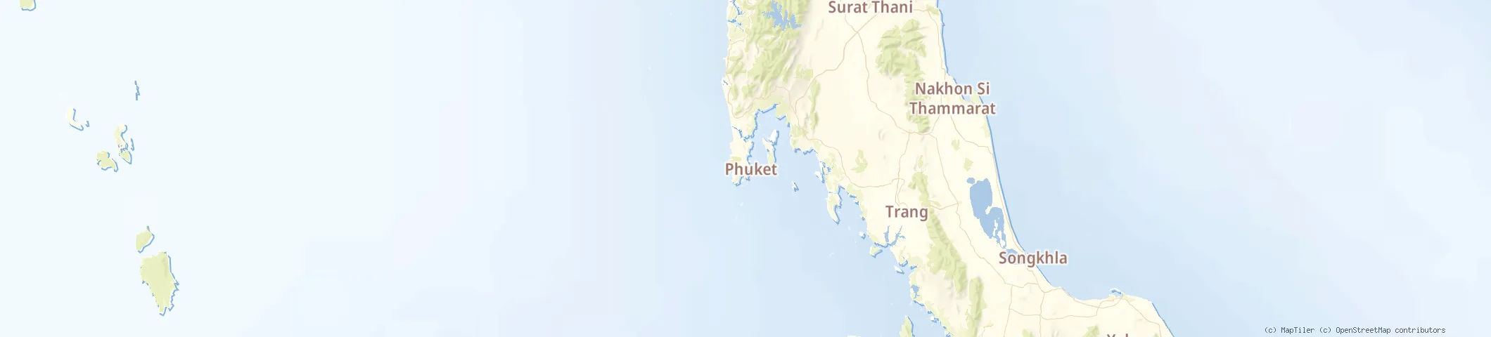 Map of Phuket