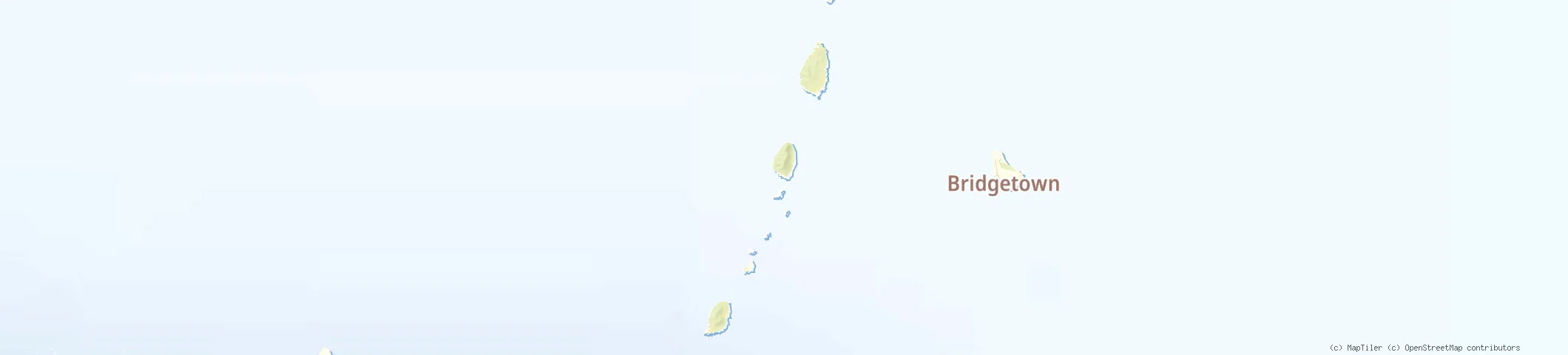 Map of St. Vincent - Blue Lagoon Resort and Marina