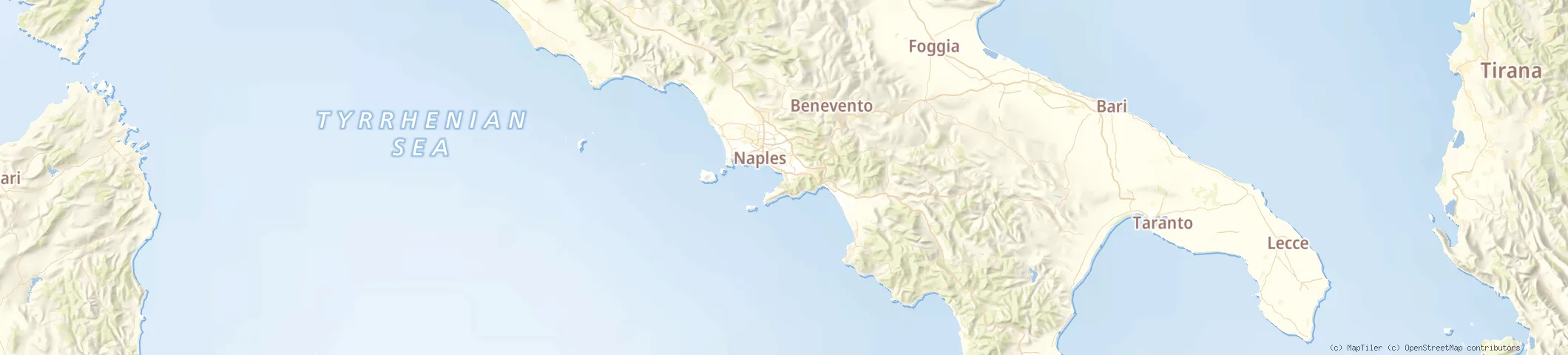 Map of Marina Di Stabia