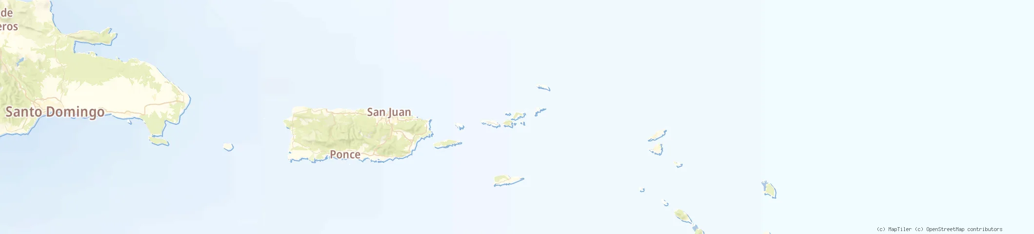 Map of Tortola - Nanny Cay