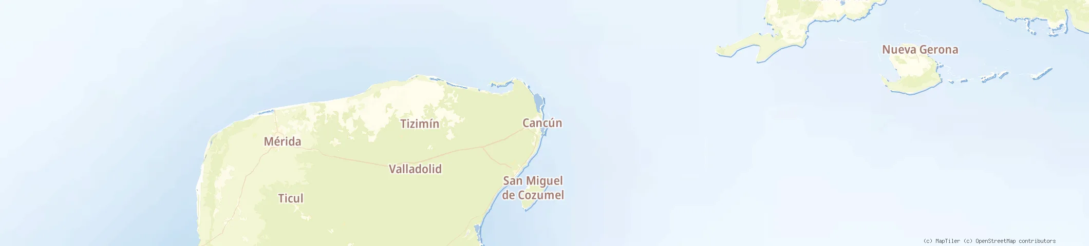 Map of Cancun Mundo Marino
