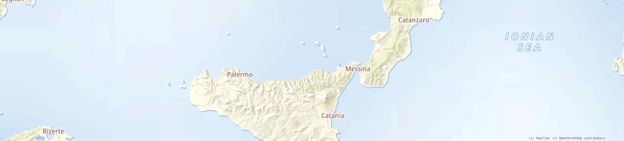 Map of Capo d'Orlando