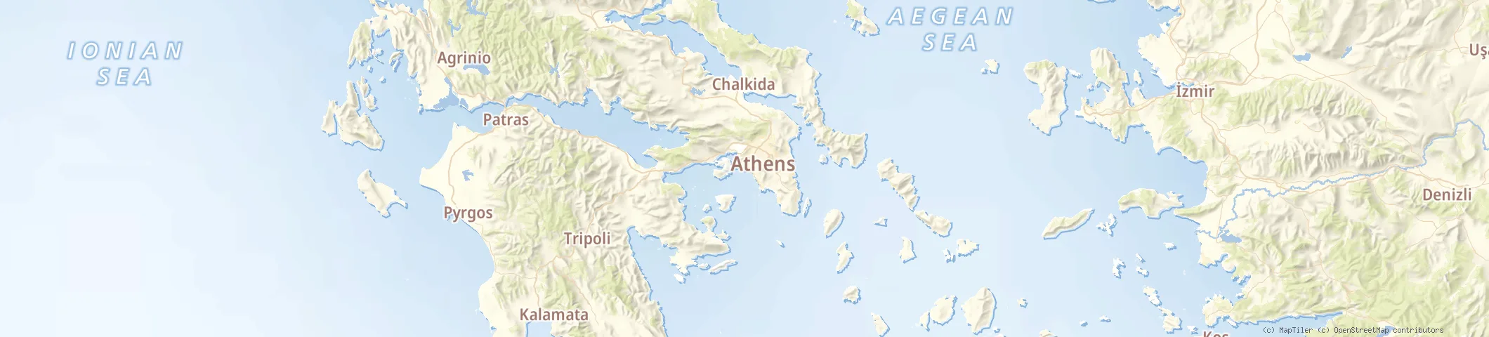 Map of ATHENS Marina Zeas