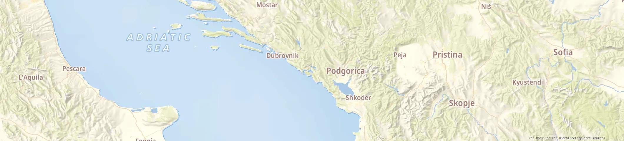 Map of Porto Montenegro