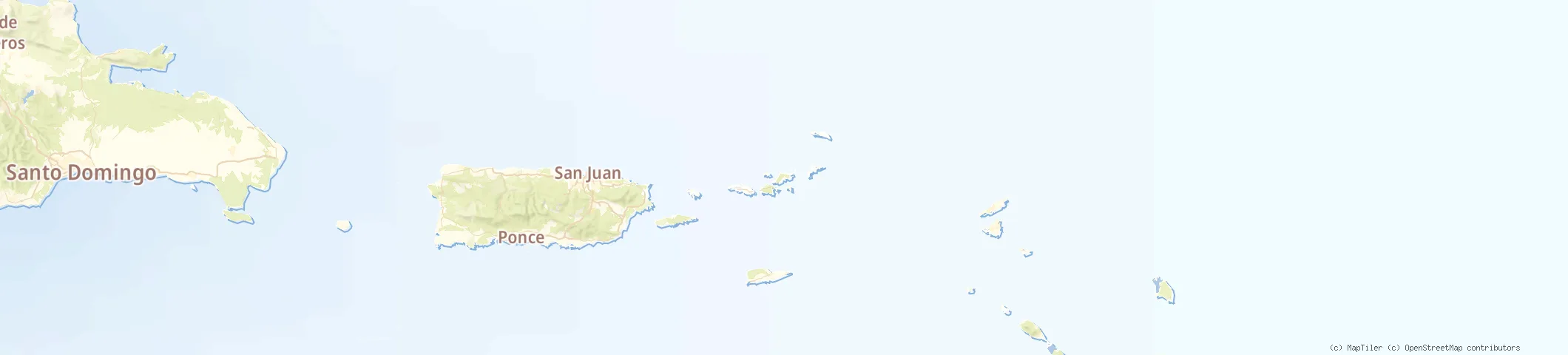 Map of Tortola, Village Cay, BVI
