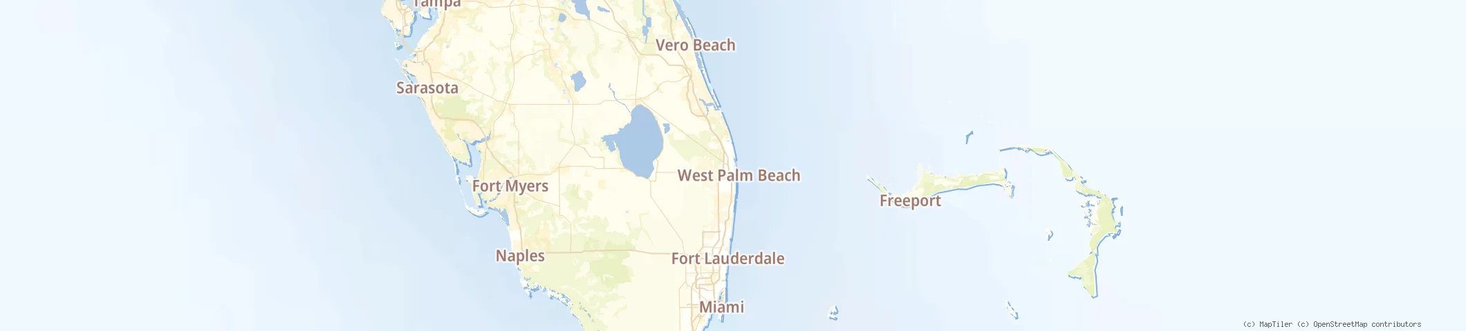 Map of Riviera Beach, FL