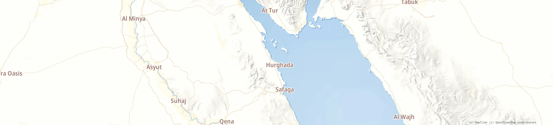 Map of Hurgada