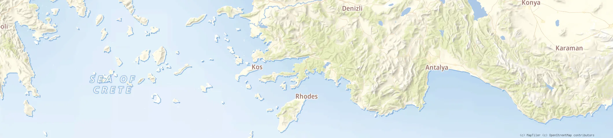Map of Marmaris