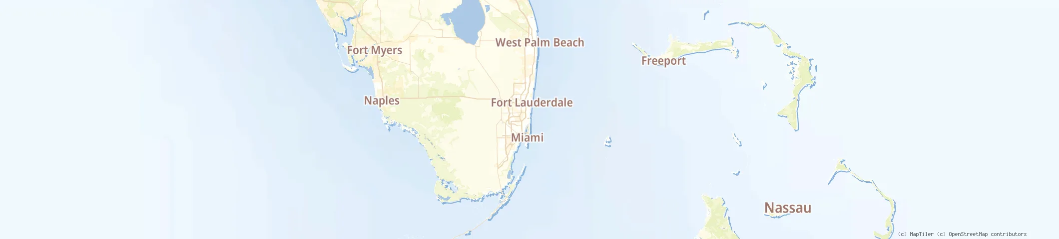 Map of Sunny Isles  Florida
