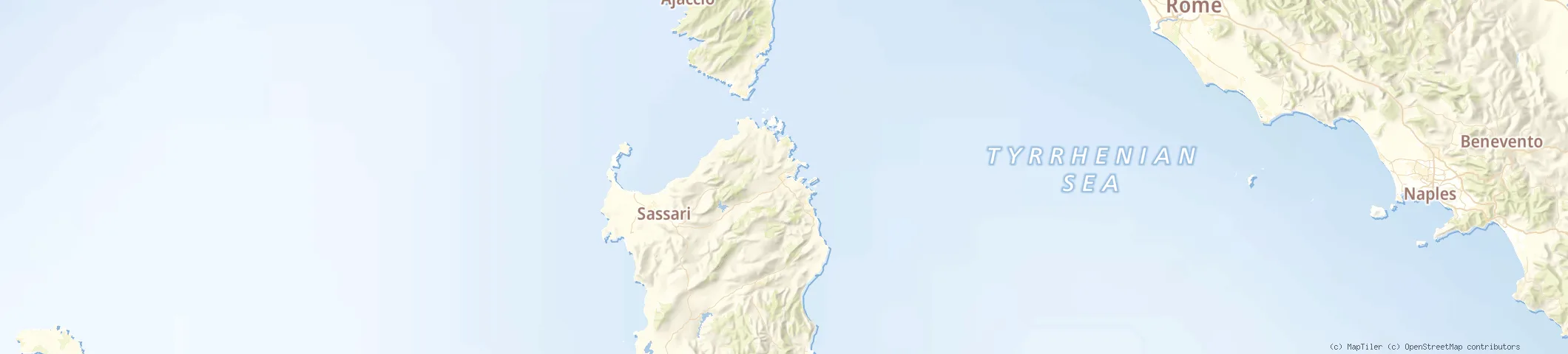 Map of Olbia