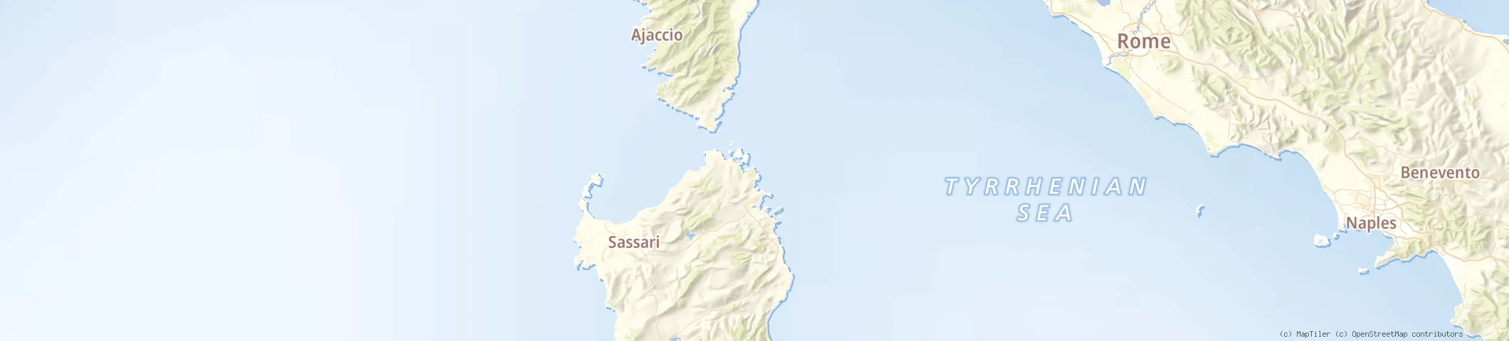 Map of Porto Cervo