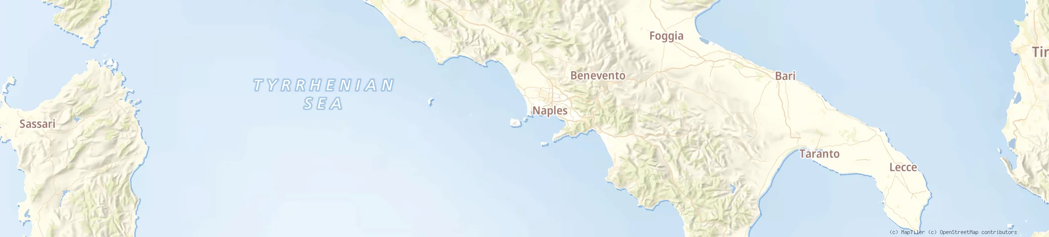 Map of PROCIDA