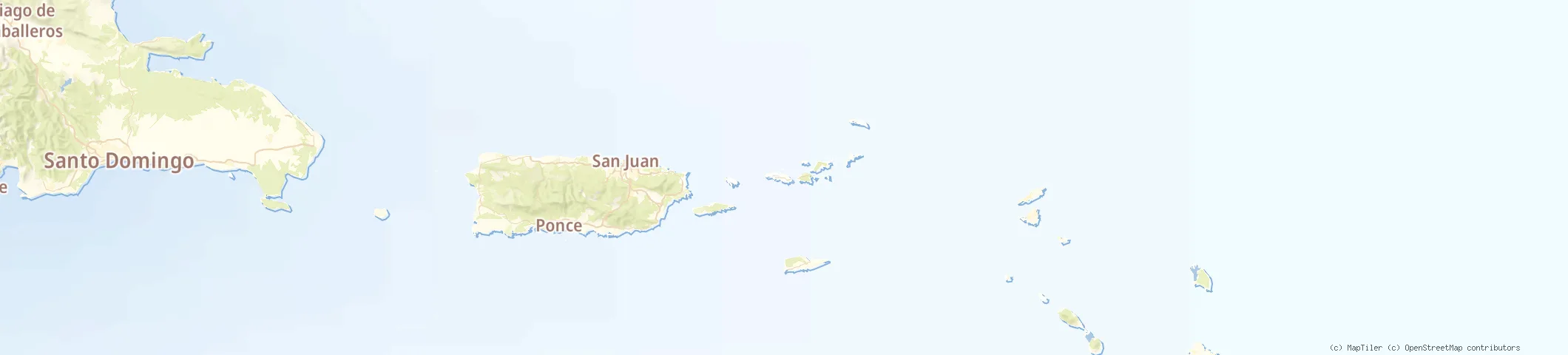 Map of St. Thomas, Compass Point