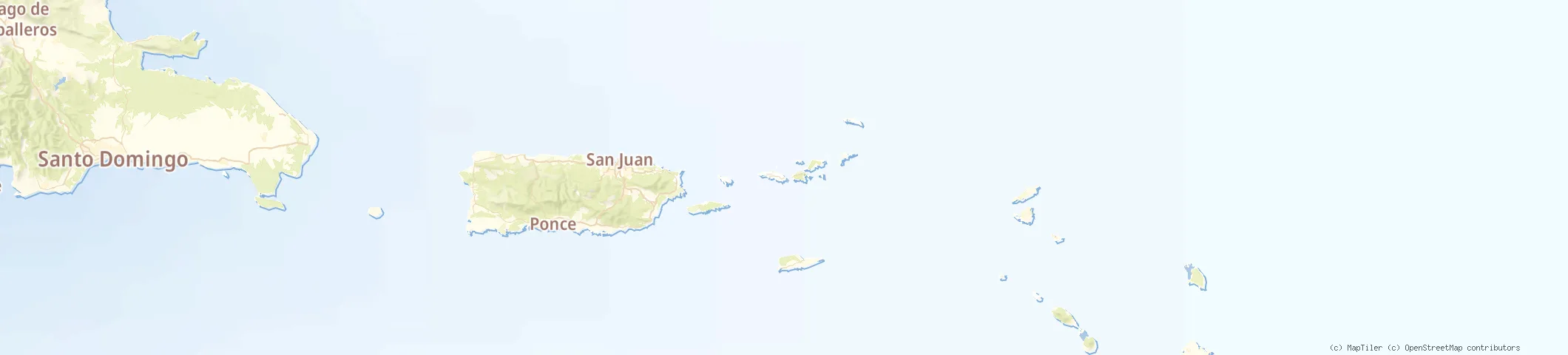 Map of Red Hook, St. Thomas, USVI