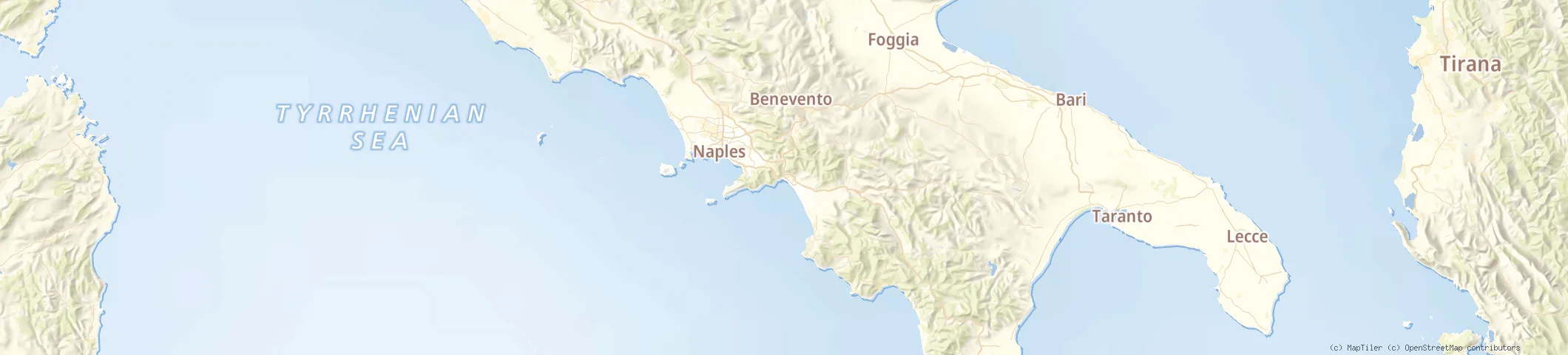 Map of Salerno