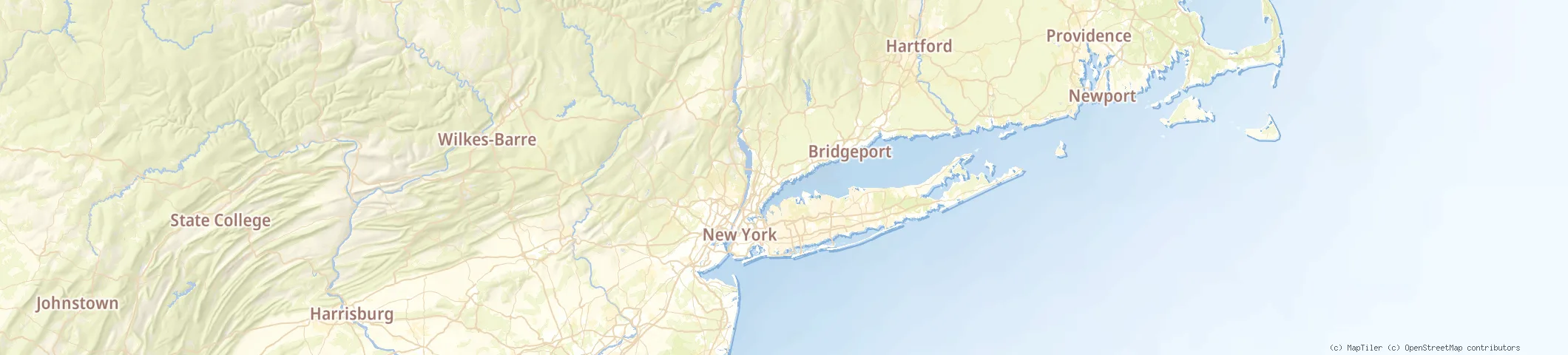Map of Greenwich, CT