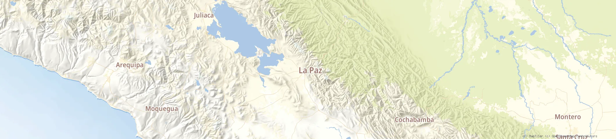 Map of La paz