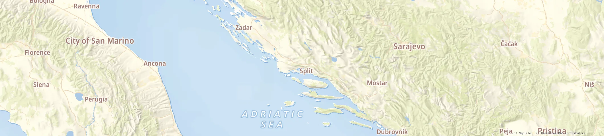 Map of Marina Kastela