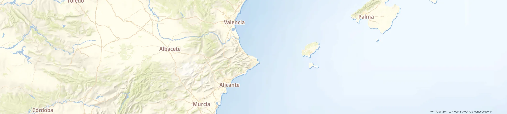 Map of Denia