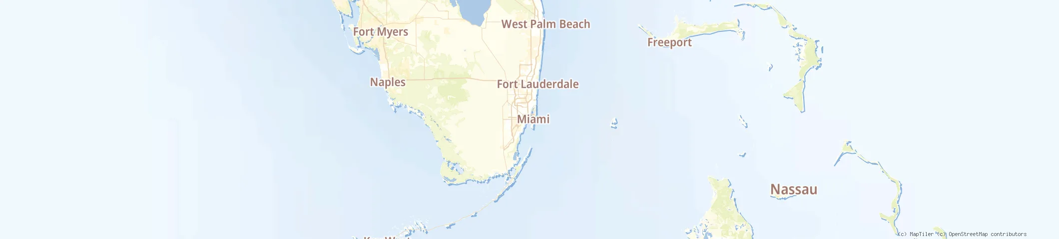 Map of Miami